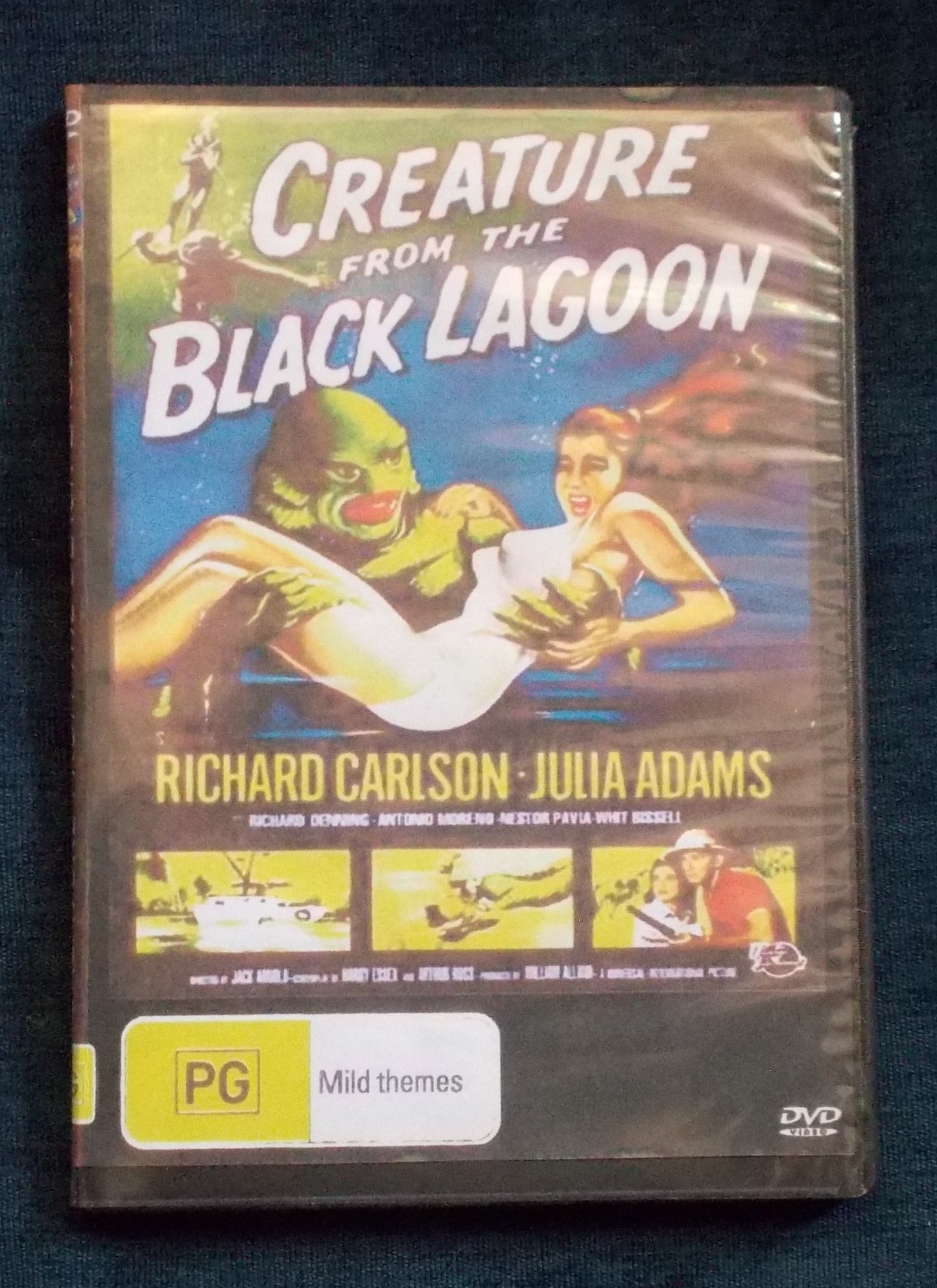 DVD: The Creature From The Black Lagoon: Richard Carlson; Julia Adams