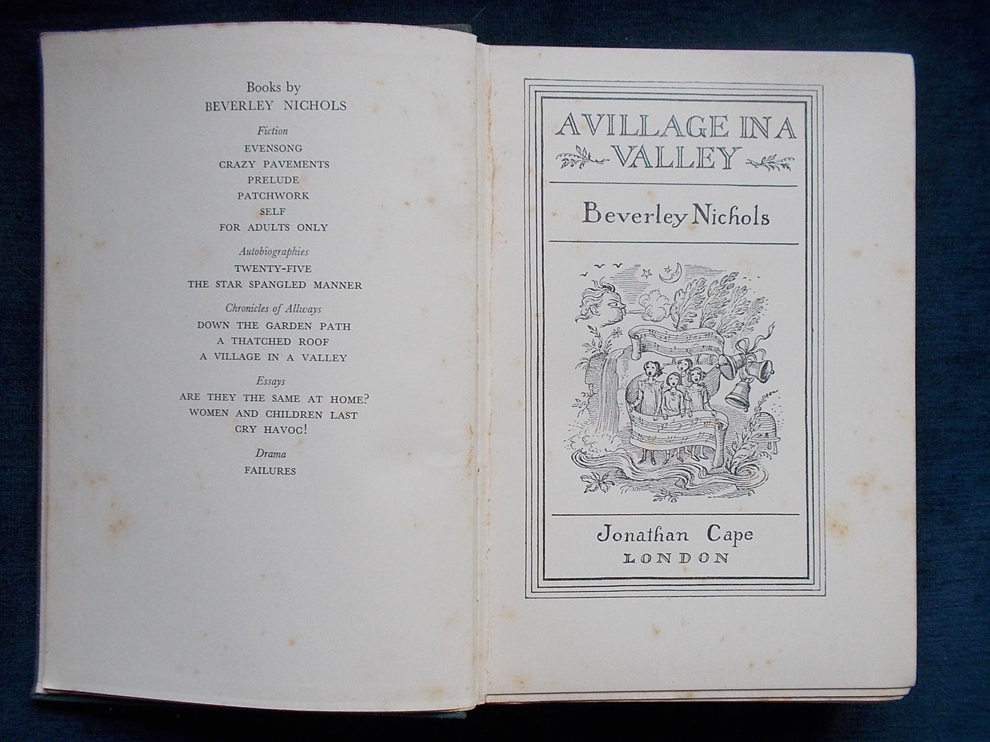 A Village In A Valley: Beverley Nichols