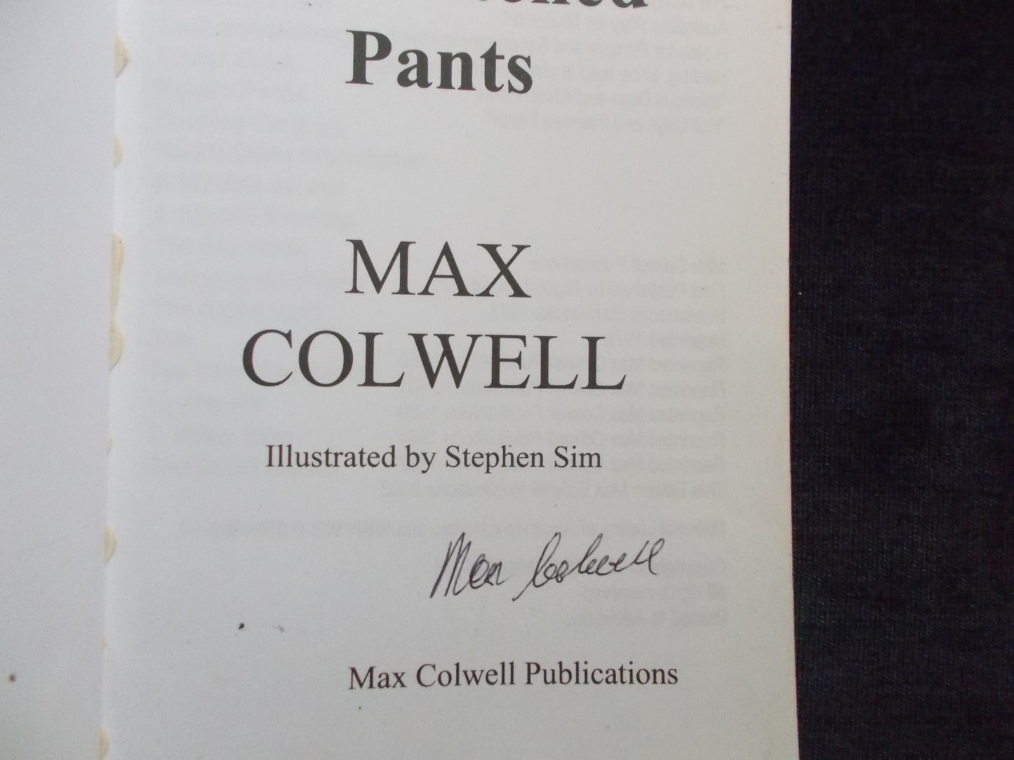 Half Days And Patched Pants Signature