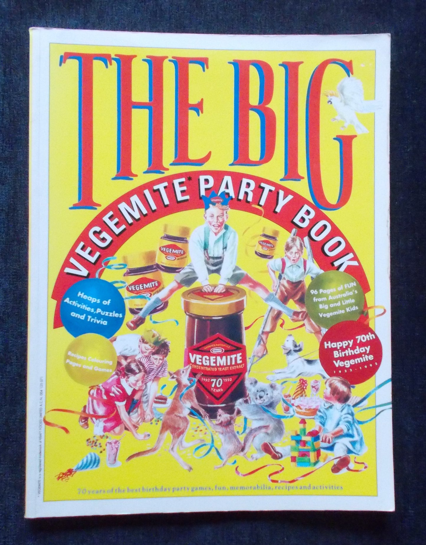 Big Vegemite Party Book