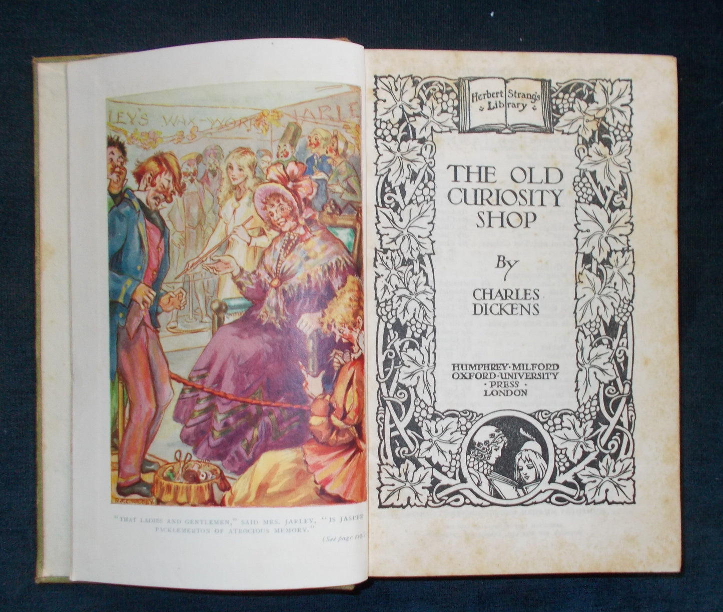 The Old Curisoity Shop Frontispiece