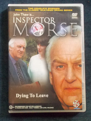DVD; Inspector Morse: 2 episodes: Death Of The Self/Absolute Conviction