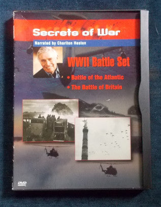 DVD: Secrets Of War: Battle of The Atlantic/The Battle of Britain