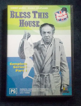 DVD: Bless This House: Series 1 - Part 1: Sid James; Diana Coupland