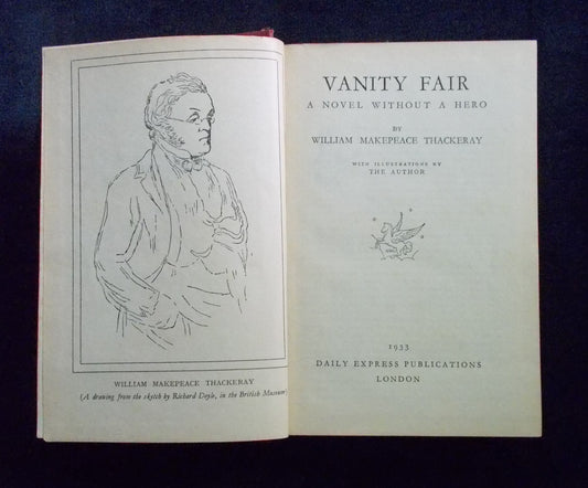 Vanity Fair:  William Makepeace Thackery