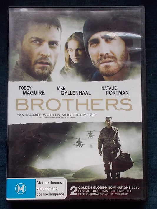 DVD:  Brothers:  Tobey Maguire; Jake Gyllenhallaal; Natalie Portman