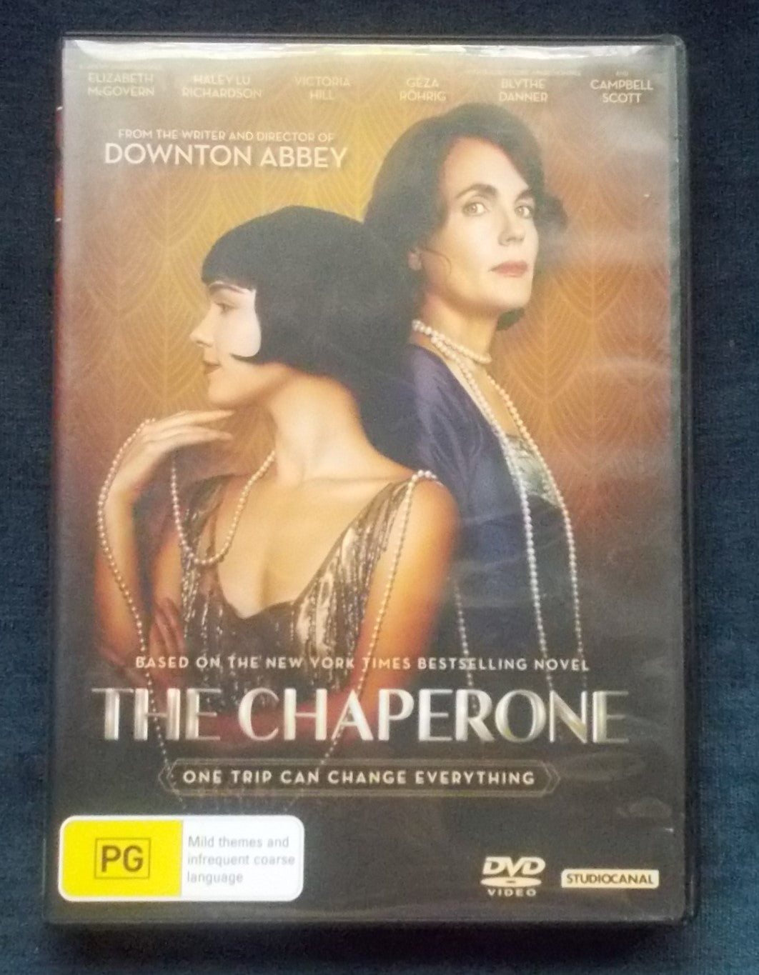 DVD:  The Chaperone: Haley Lu Richardson; Miranda Otto