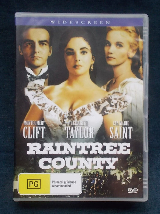 DVD:  Raintree County:  Montgomery Clift; Elizabeth Taylor