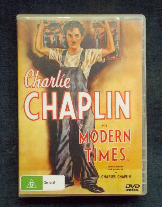 DVD:  Modern Times:  Charlie Chaplin; Paulette Goddard