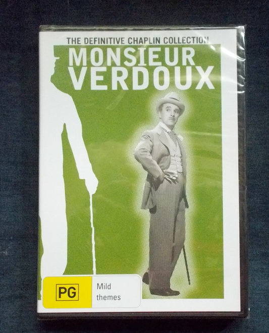 DVD:  Monsieur Verdoux:  Charlie Chaplin