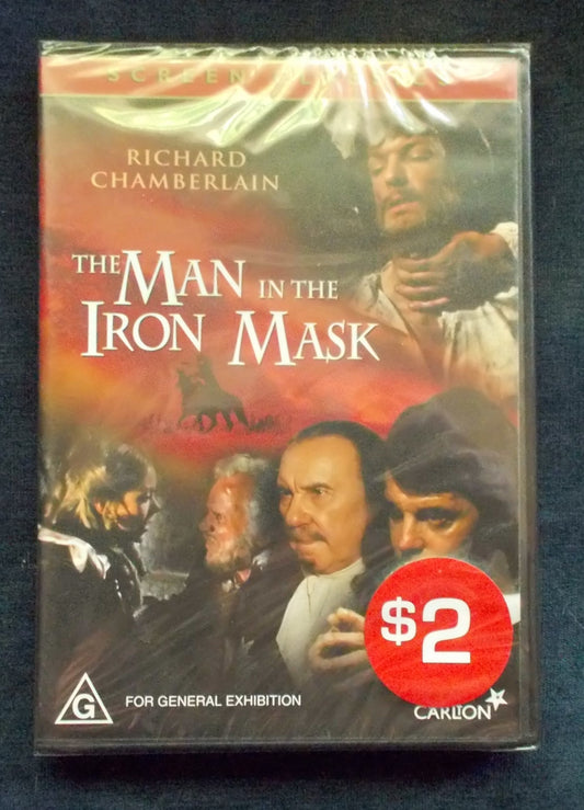 DVD:  The Man In The Iron Mask:  Richard Chamberlain; Jenny Agutter  (1977)