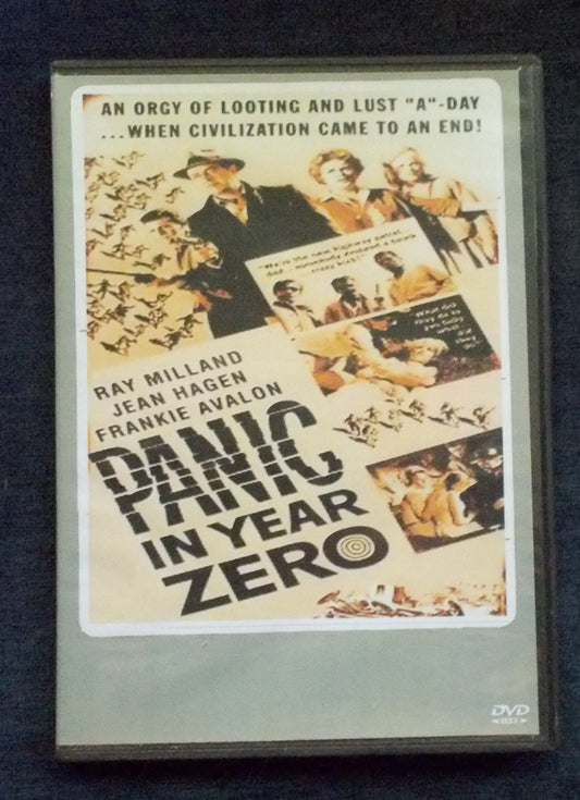 DVD: Panic In The Year Zero:  Ray Milland; Jean Hagen
