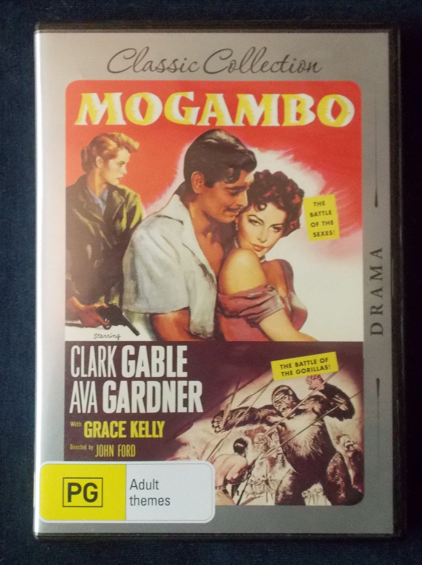 DVD:  Mogambo: Clark Gable; Ava Gardner
