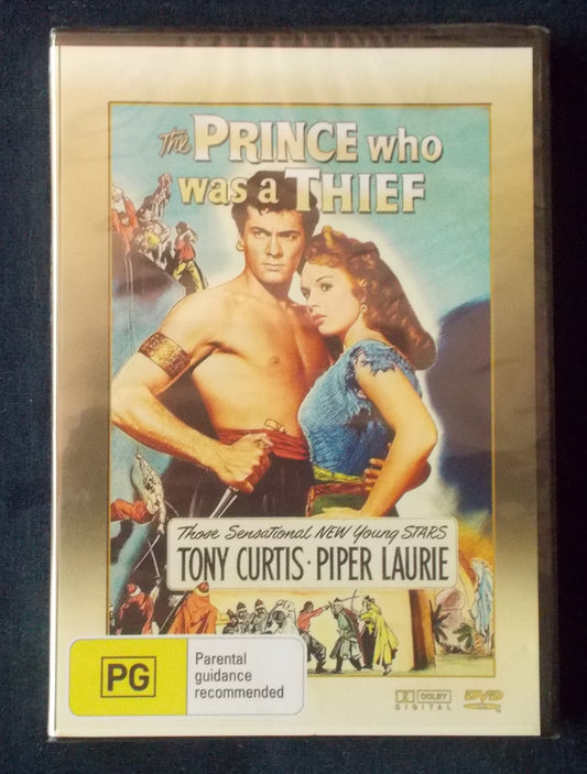 DVD: The Prince Who Was A Thief:  Tony Curtis; Piper Laurie