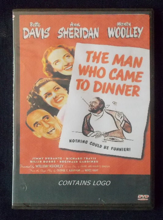 DVD: The Man Who Came To Dinner:  Monty Woolley; Bette Davis