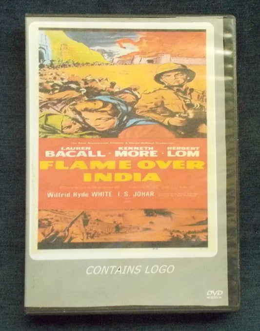 DVD:  Flame Over India:  Lauren Bacall; Kenneth More