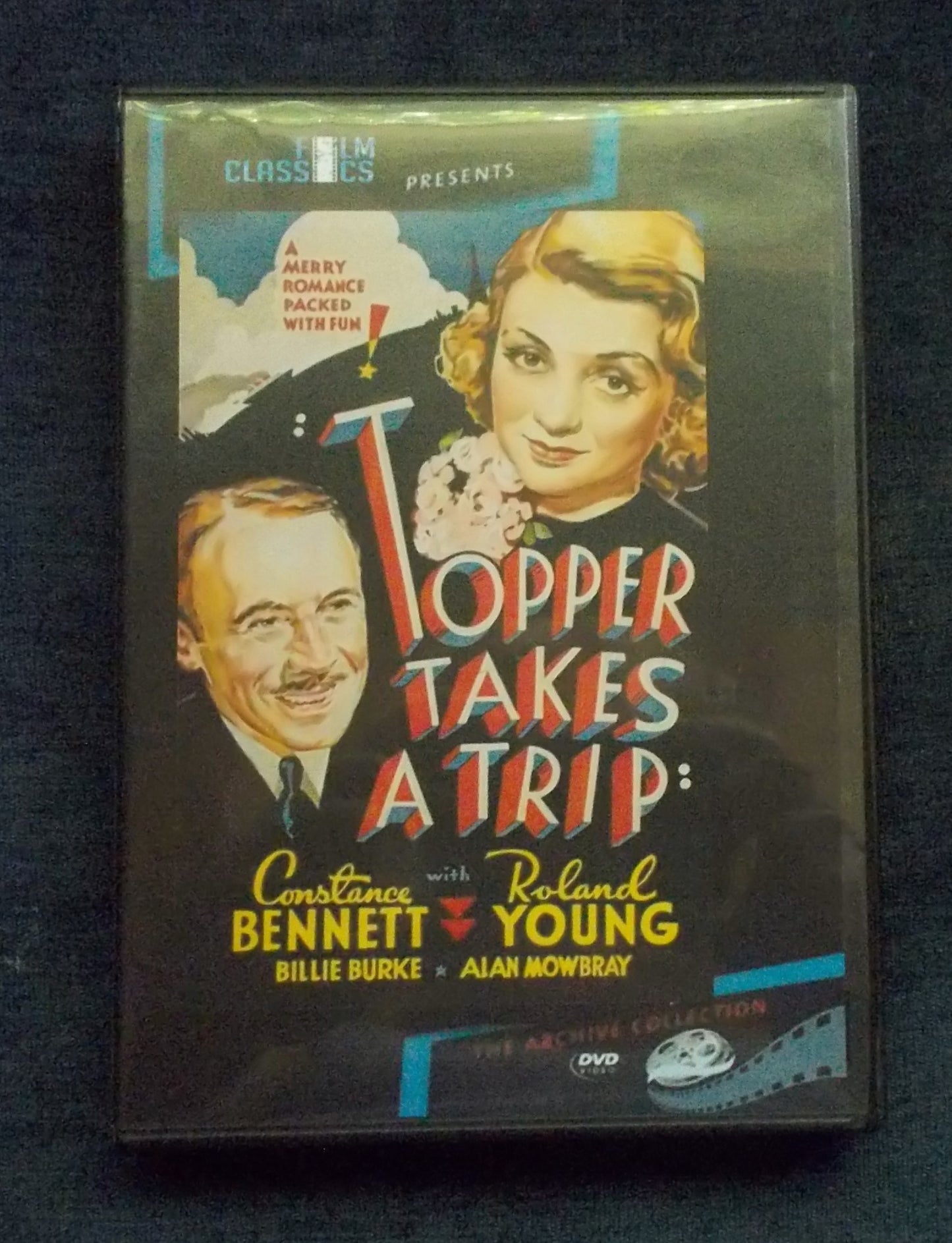 DVD:  Topper Takes A Trip:  Roland Young; Constance Bennett