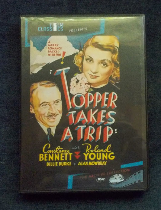 DVD:  Topper Takes A Trip:  Roland Young; Constance Bennett
