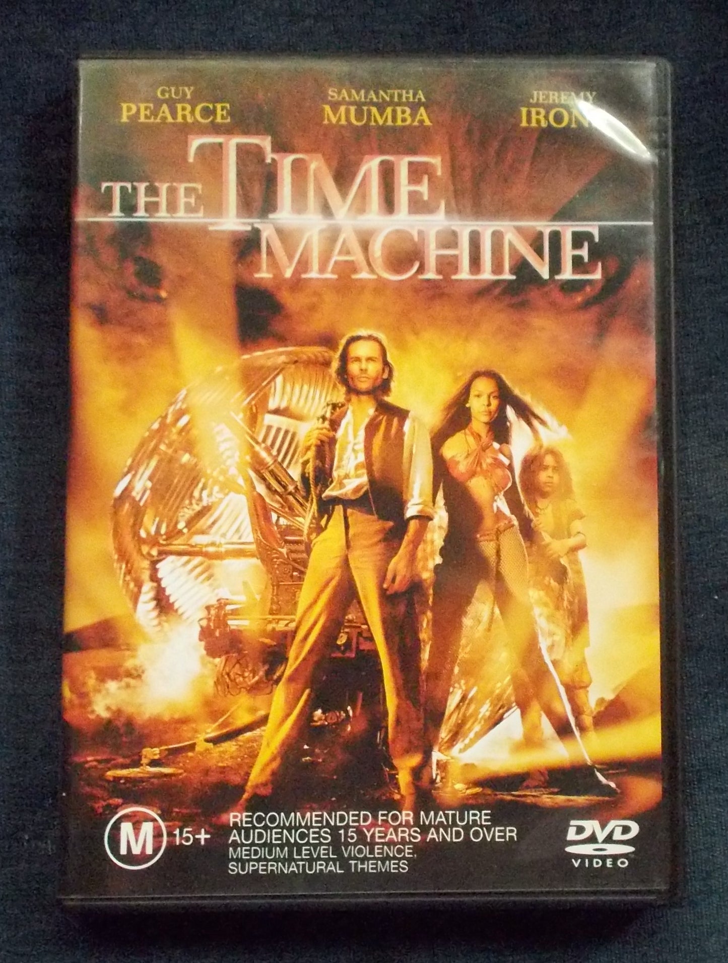 DVD:  The Time Machine:  Guy Pearce; Samantha Mumba; Jeremy Irons