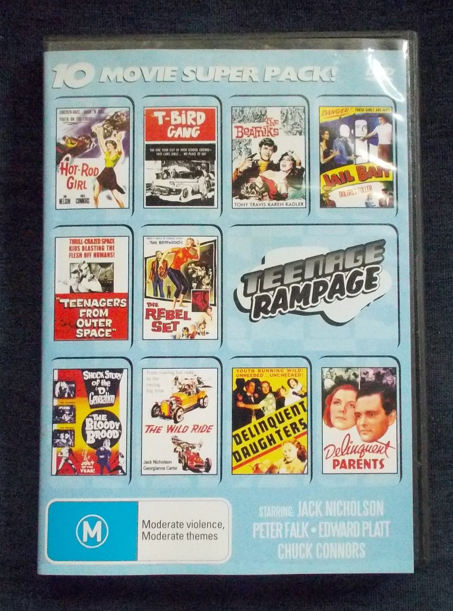 DVD:  Teenage Rampage: 10 Movies