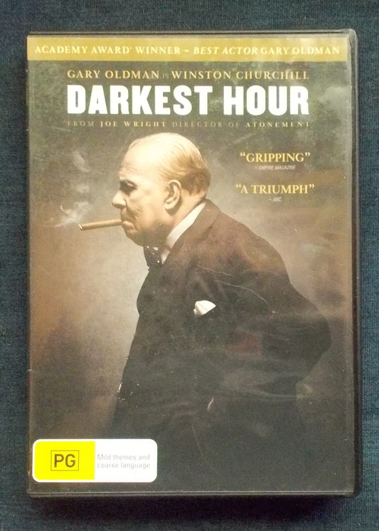 DVD:  Darkest Hour:  Gary Oldman; Kristin Scott Thomas; Ben Mendelsohn