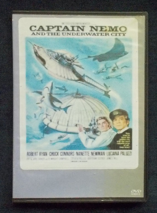 DVD:  Captain Nemo And The Underwater City:  Robert Ryan; Chuck Connors; Nanette Newman