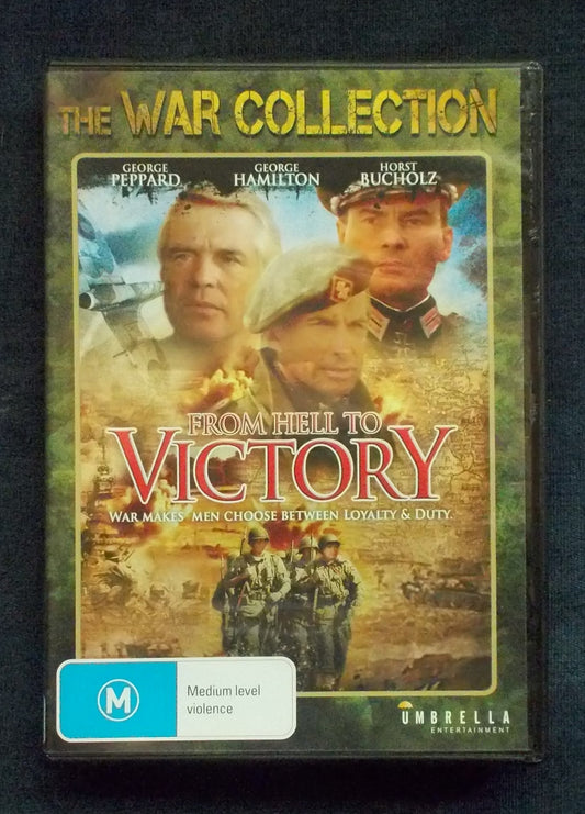 DVD:  From Hell To Victory: George Peppard, George Hamilton