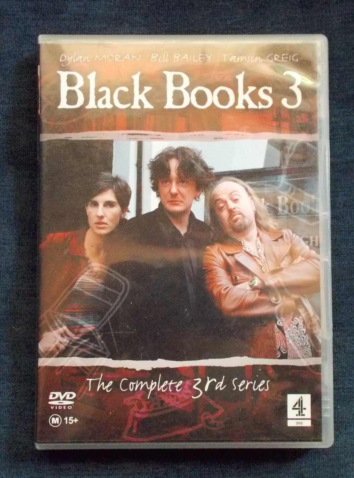 DVD: Series 1, 2 and 3: Black Books: Dylan Moran; Bill Bailey; Tamsin Greig