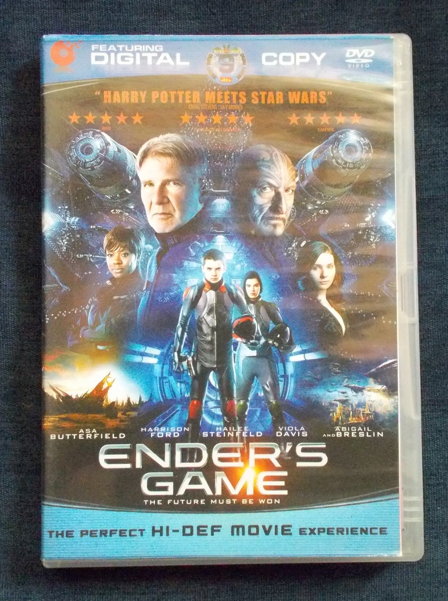 DVD:  Ender's Game: Harrison Ford; Asa Butterfield; Ben Kingsley