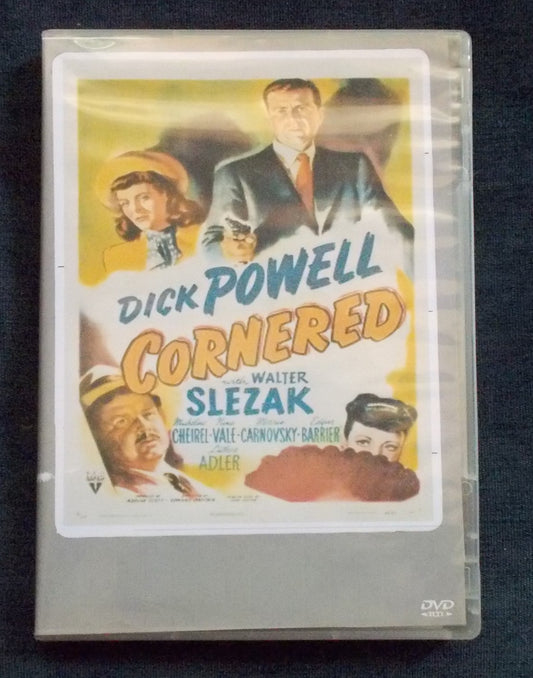 DVD:  Cornered:  Dick Powell; Walter Slezak