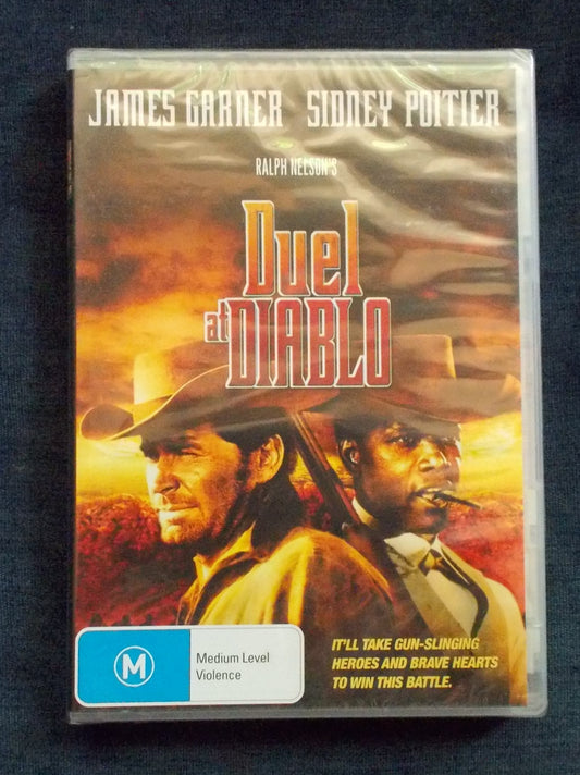 DVD:  Duel At Diablo:  James Garner; Sidsney Poitier