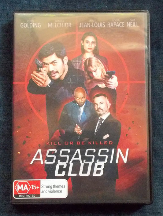 DVD:  Assassin Club:  Henry Golding; Sam Neill