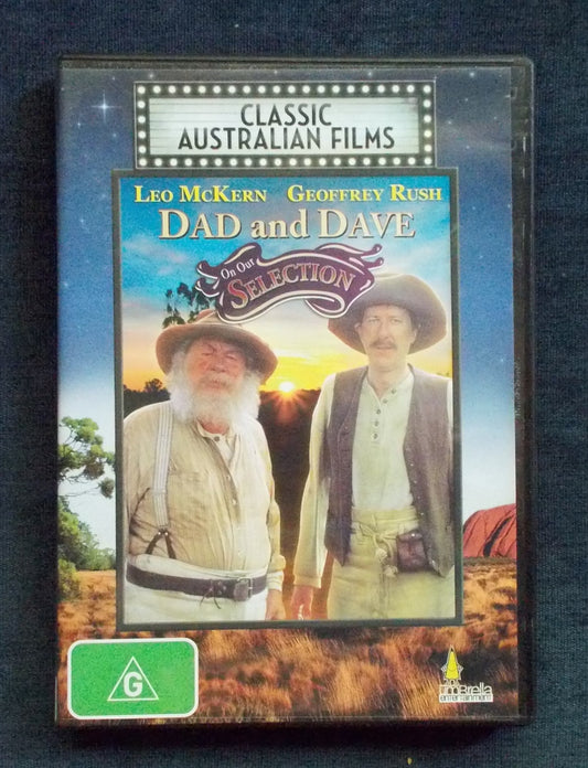 DVD:  Dad And Dave:  Leo McKern:  Geoffrey Rush; Joan Sutherland