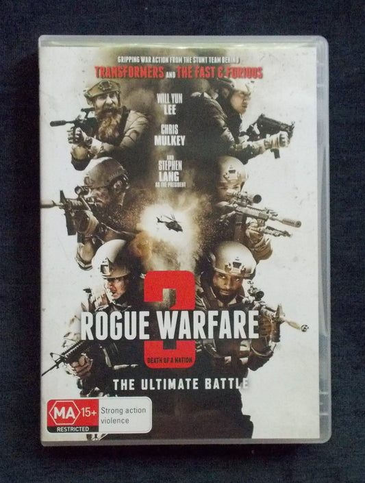 DVD: Rogue Warfare 3: Stephen Lang; Will Yun Lee