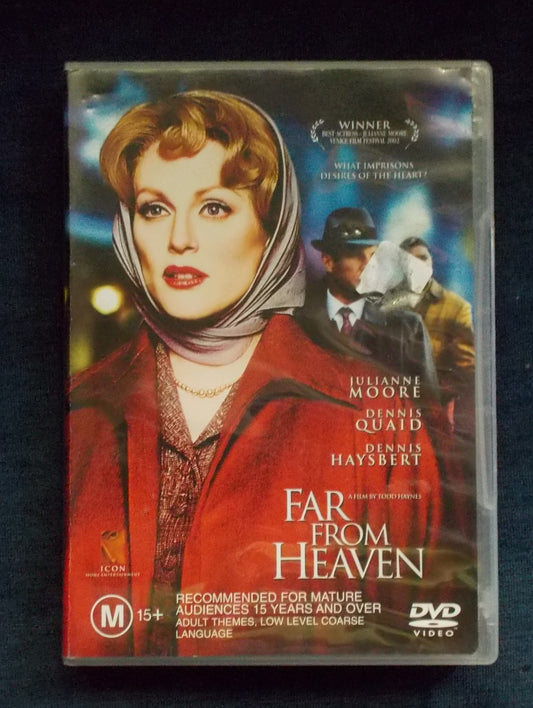 DVD:  Far From Heaven:  Julianne Moore; Dennis Quaid