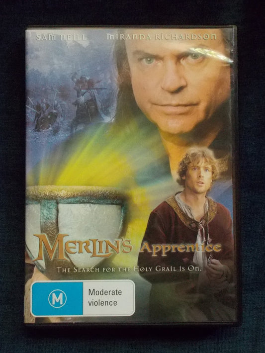 DVD:  Merlin's Apprentice:  Sam Neill; Miranda Richardson; John Reardon