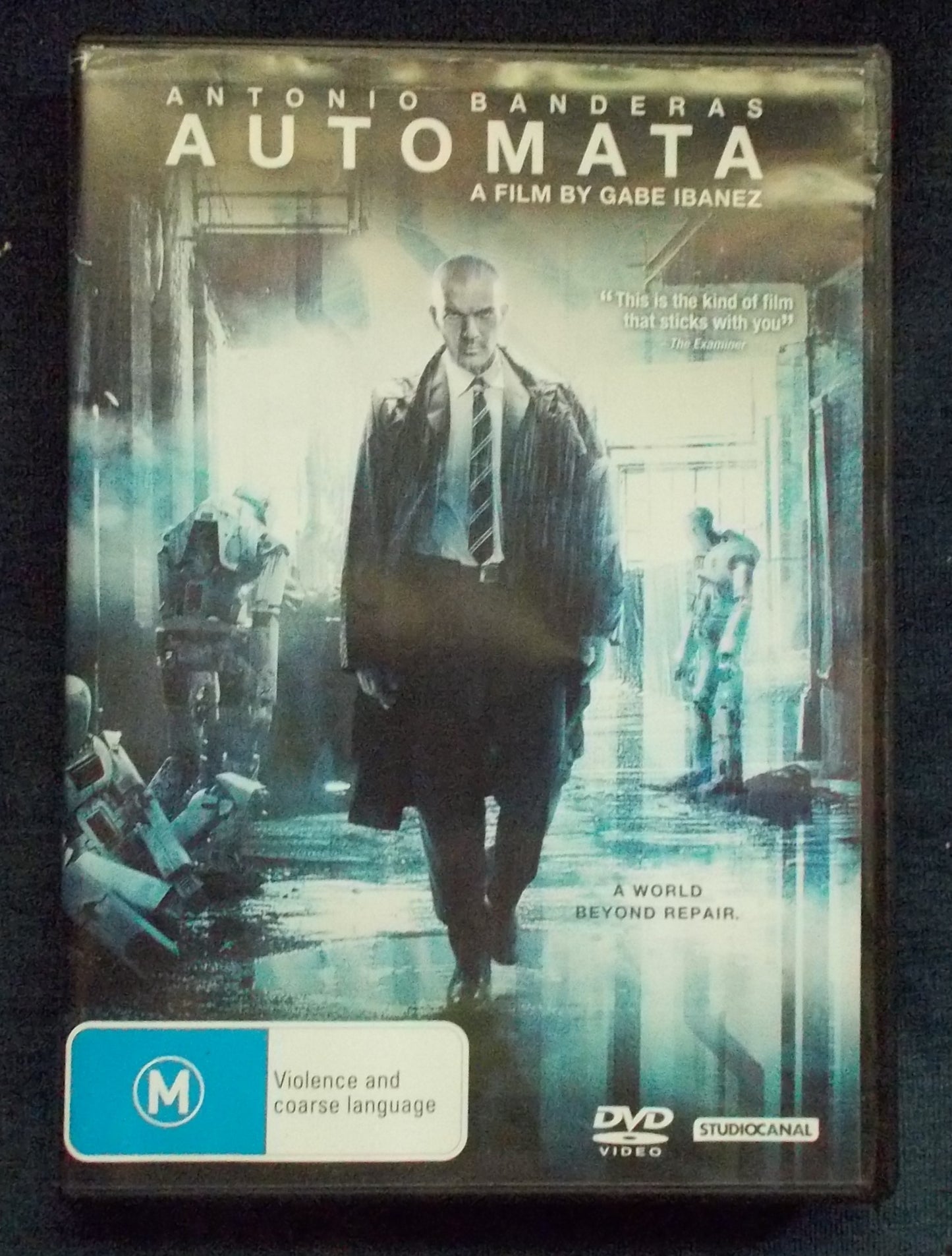 DVD:  Automata:  Antonia Banderas; Birgitte Hjort Sørensen; Dylan McDermott