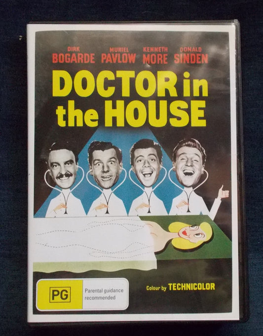 DVD:  Doctor In The House:  Dirk Bogarde; Muriel Pavlow; Kenneth More