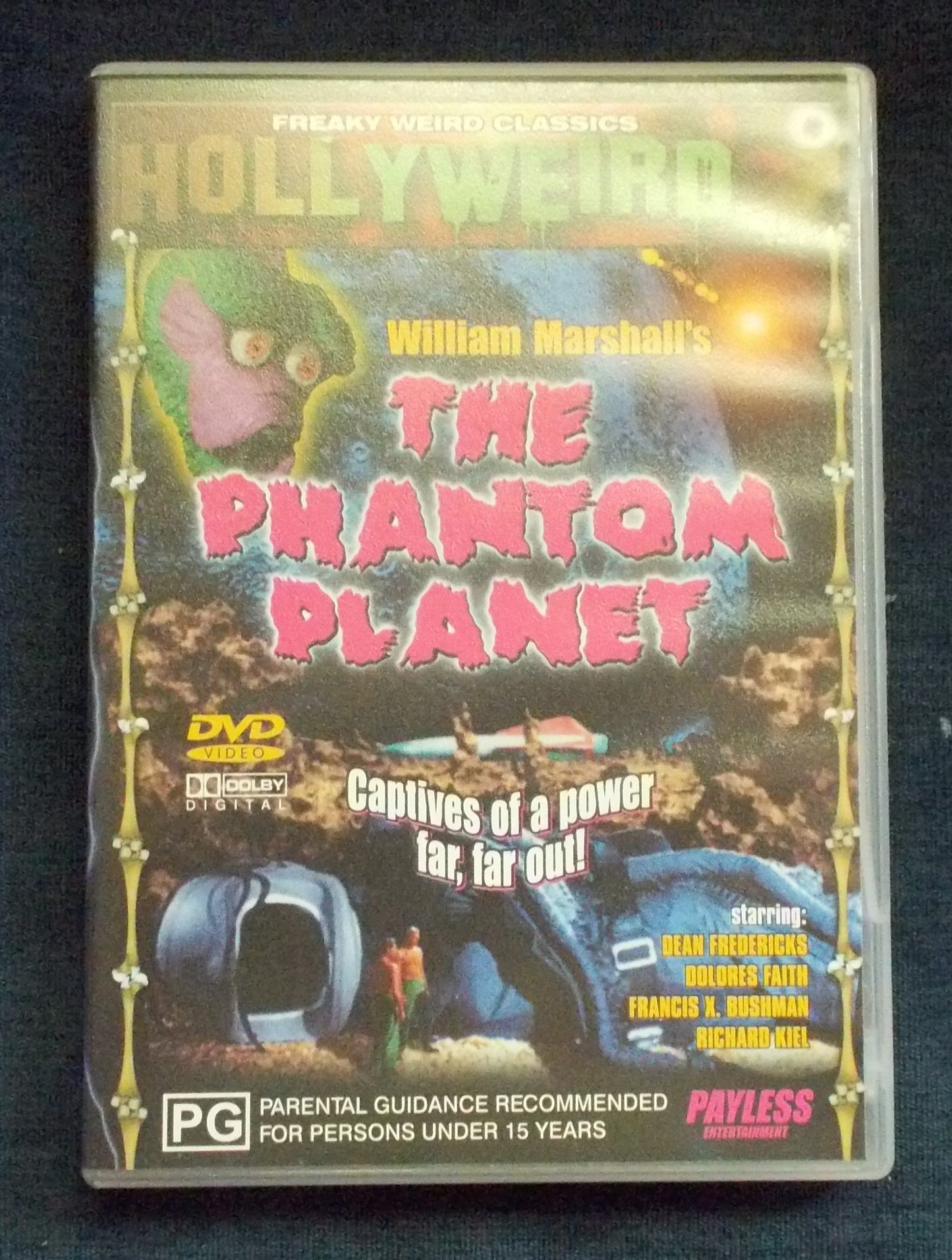 DVD:  The Phantom Planet:  Dean Fredericks; Francis X. Bushman