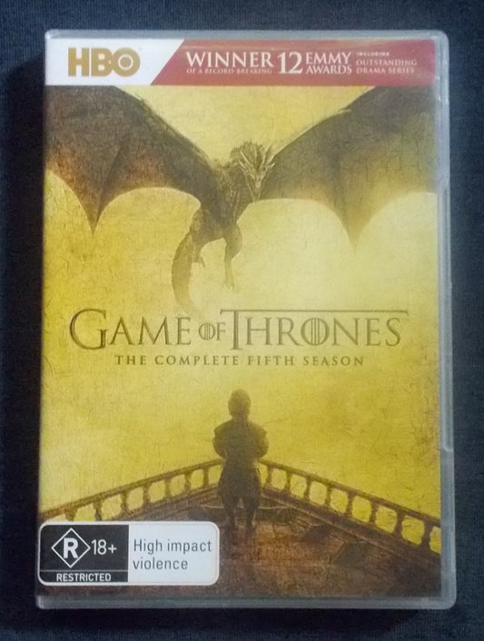 DVD:  Game Of Thrones Season 5