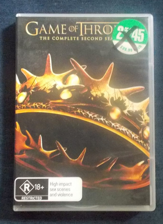 DVD: Game Of Thrones:  Season 2