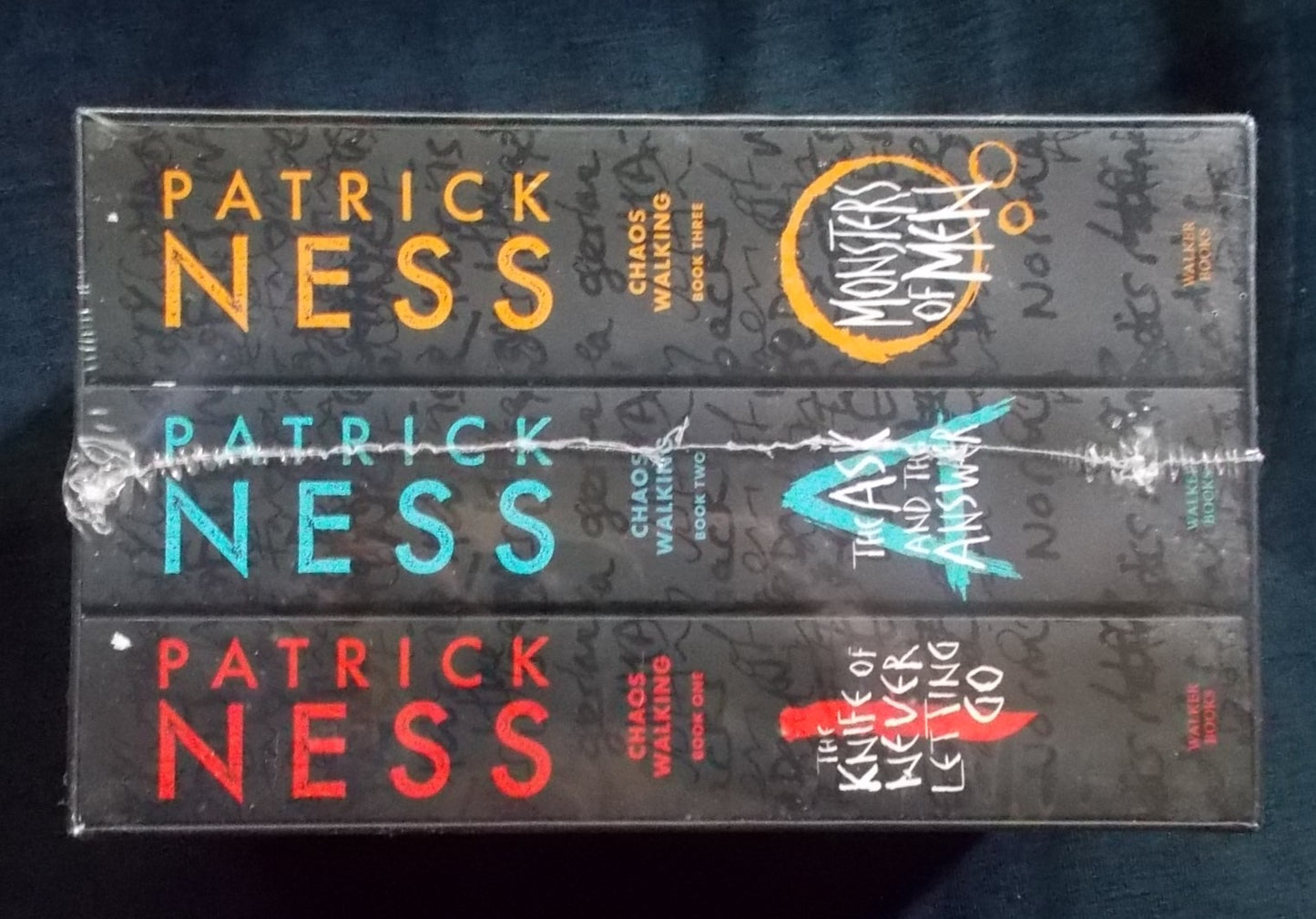 The Knife Of Never Letting Go; The Ask And The Answer; Monsters Of Men:  Patrick Ness