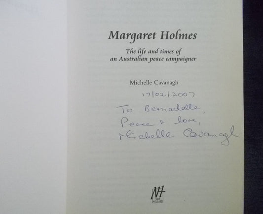 Margaret Holmes: Michelle Cavanagh