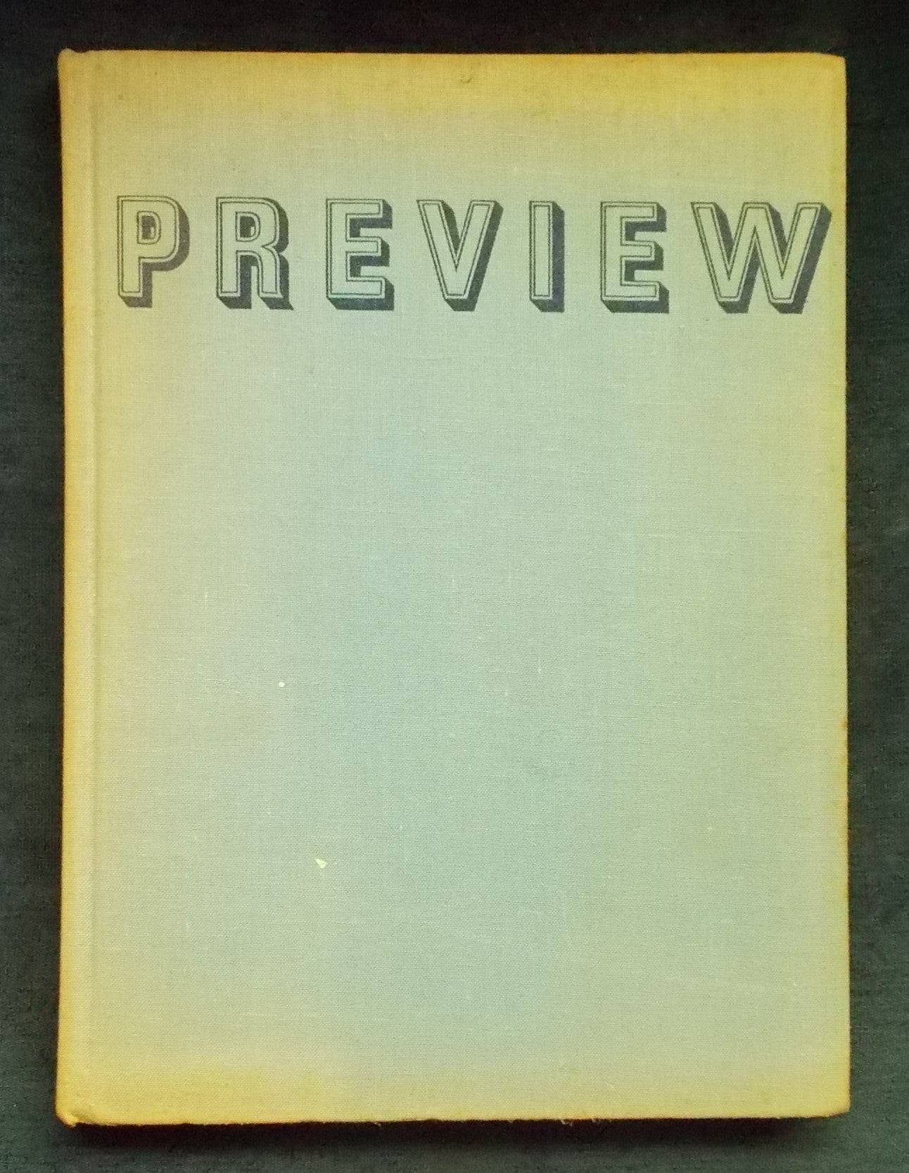 Preview Film Annual 1962: Eric Warman