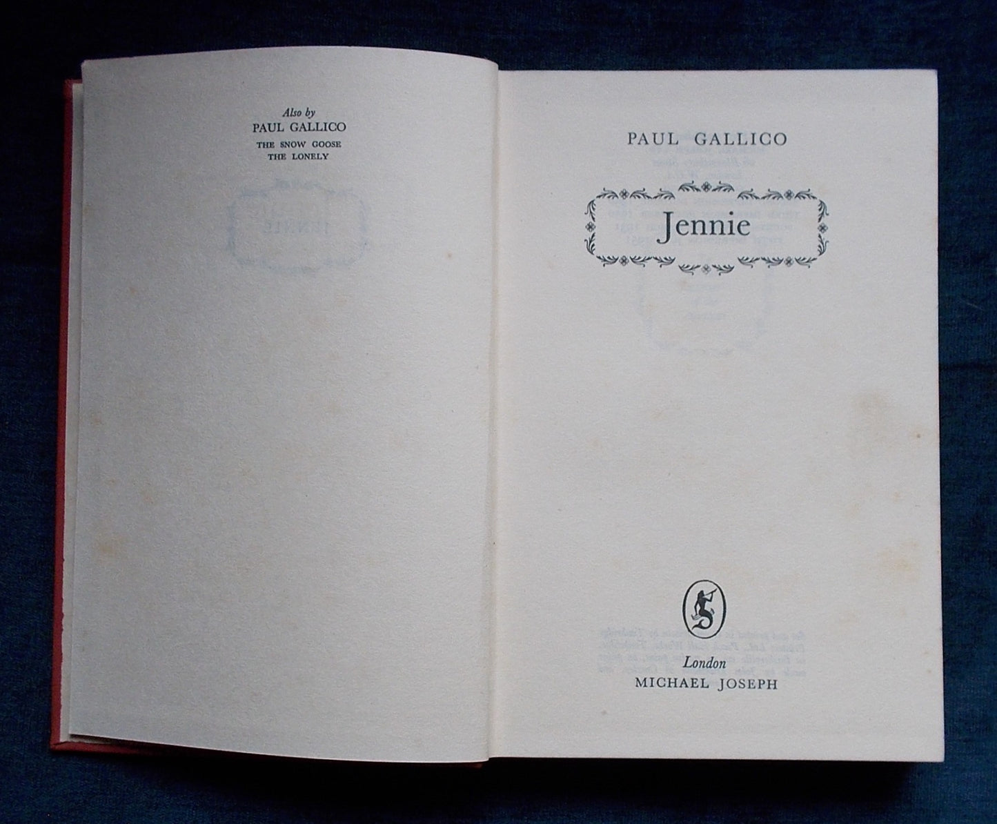 Jennie: Paul Gallico