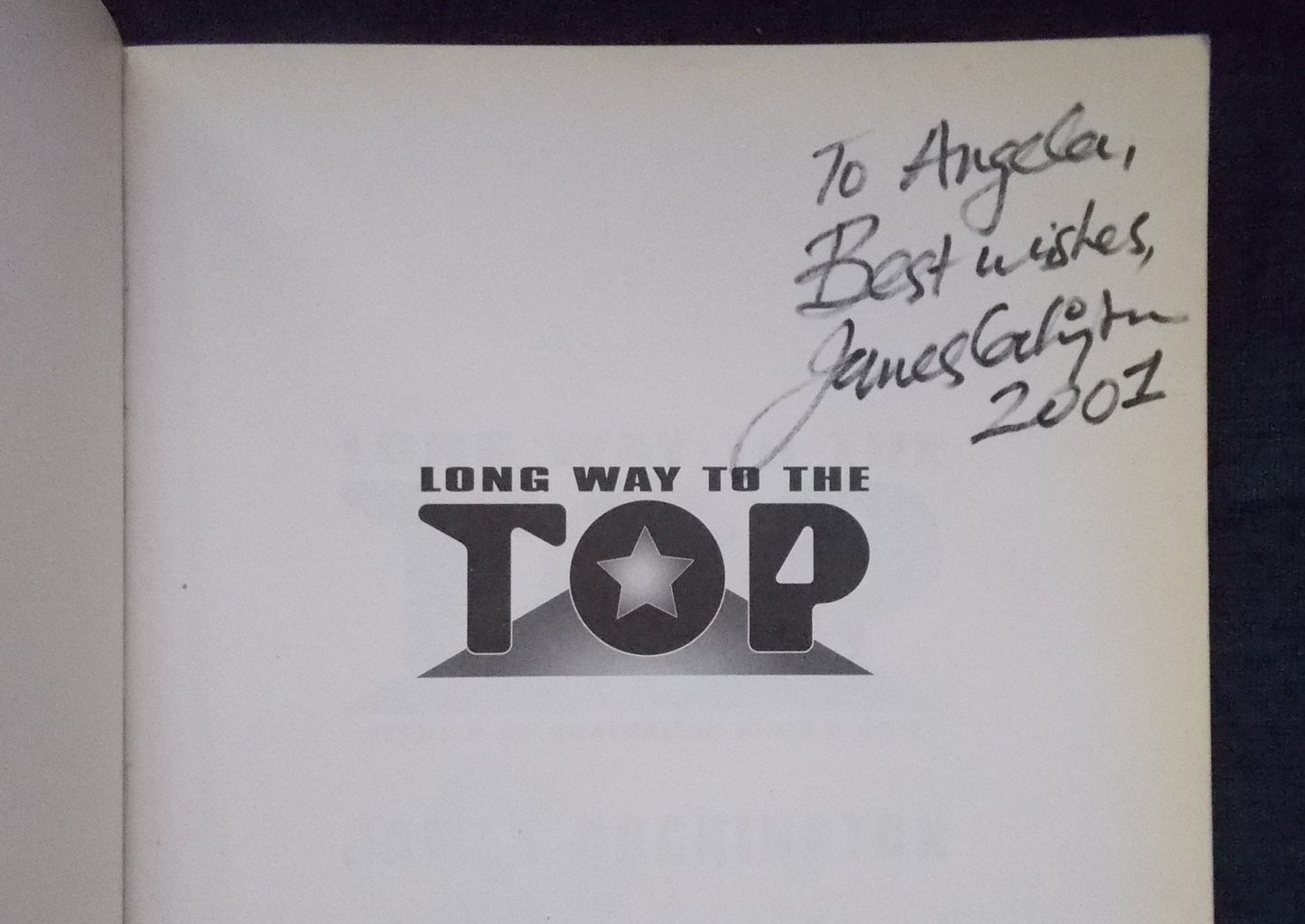 Long Way To The Top:  James Cockington
