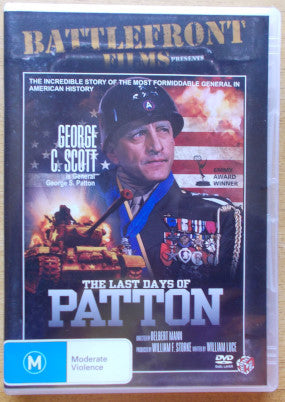 DVD Last Days Of Patton