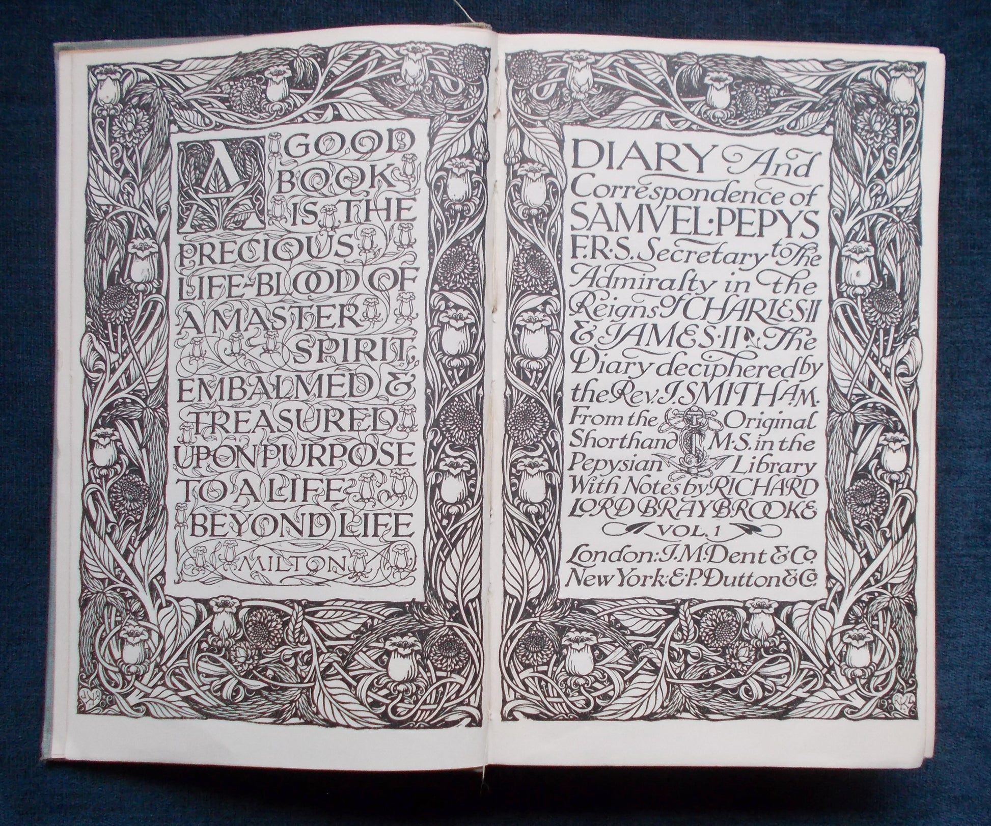 Pepys Vol 1 Page