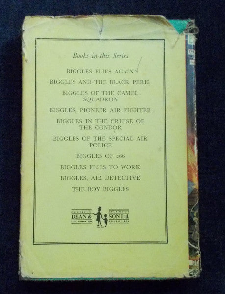 Biggles And The Black Peril Back