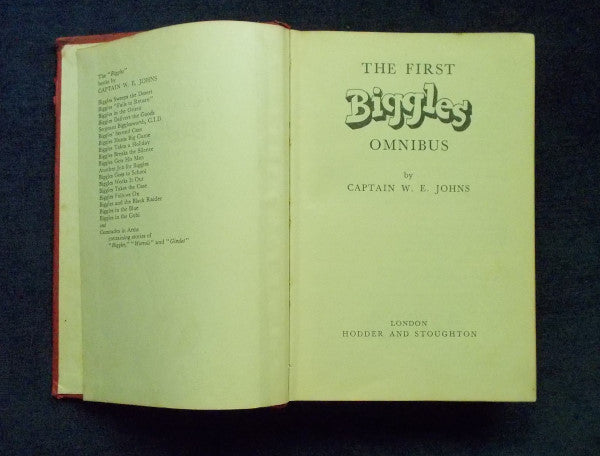 Biggles Omnibus Title